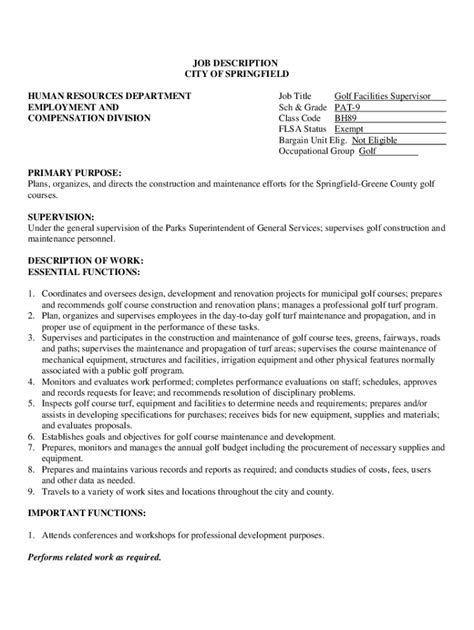 City of Phoenix Job Descriptions and Pay RangeRanges.